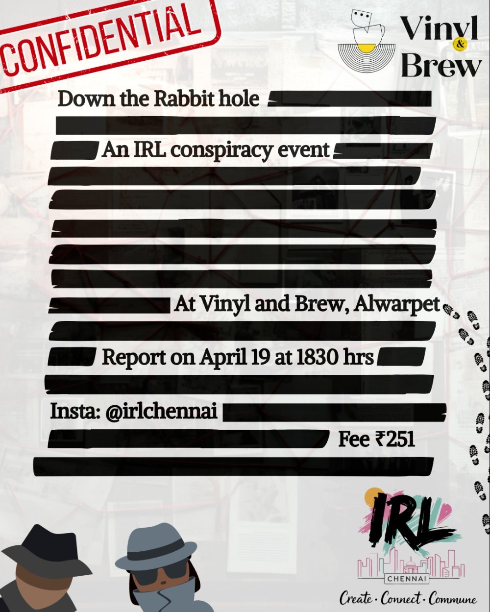 Down the Rabbit Hole - A Conspiracy Evening