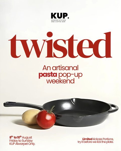Poster for TWISTED - PASTA POP-UP