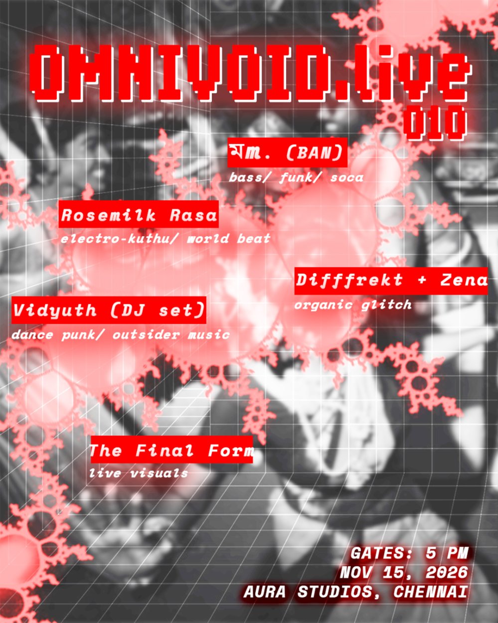Poster for Omnivoid.live | edition 10