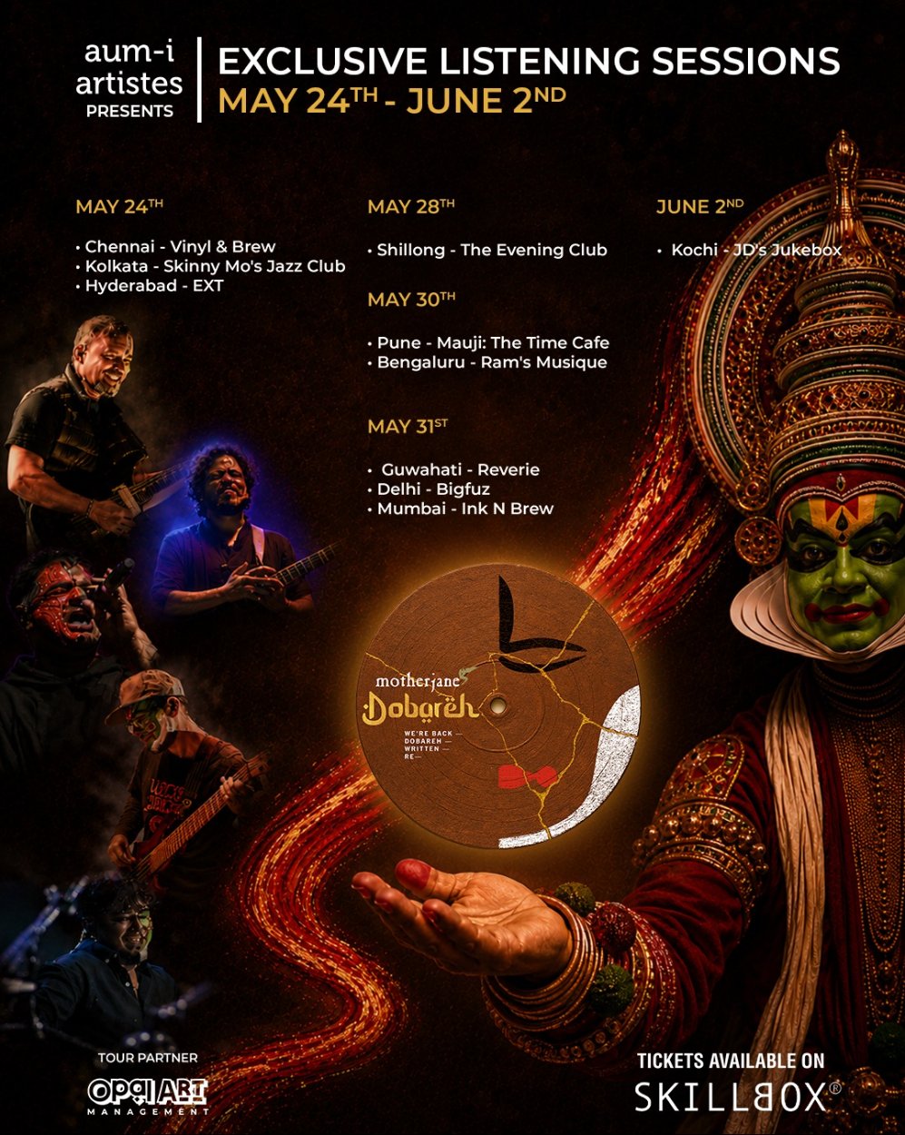 Poster for Motherjane Dobāreh Listening Session || Chennai