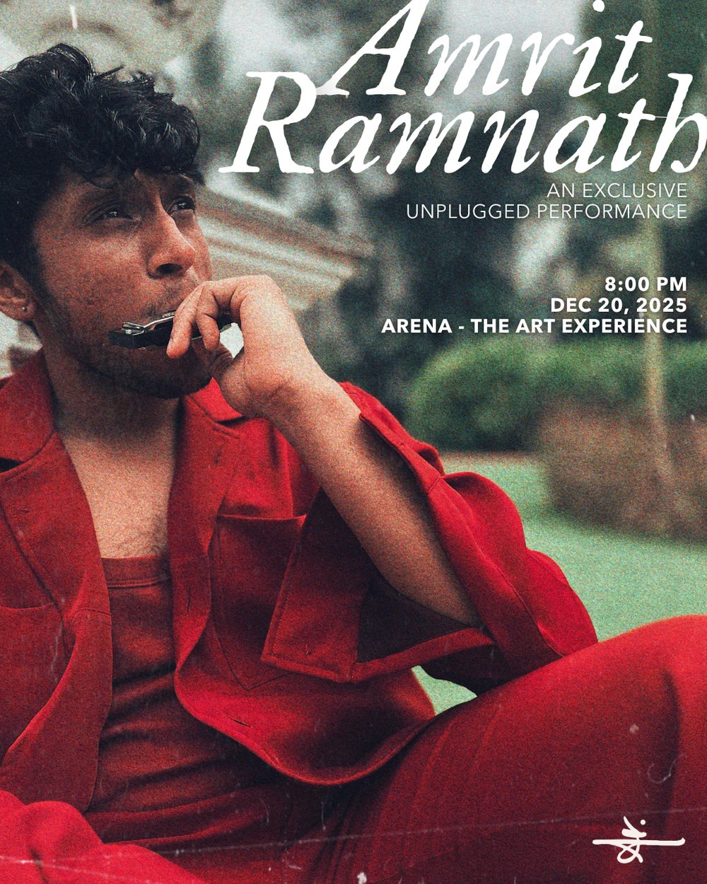 Poster for Amrit Ramnath | An Exclusive Unplugged Performance