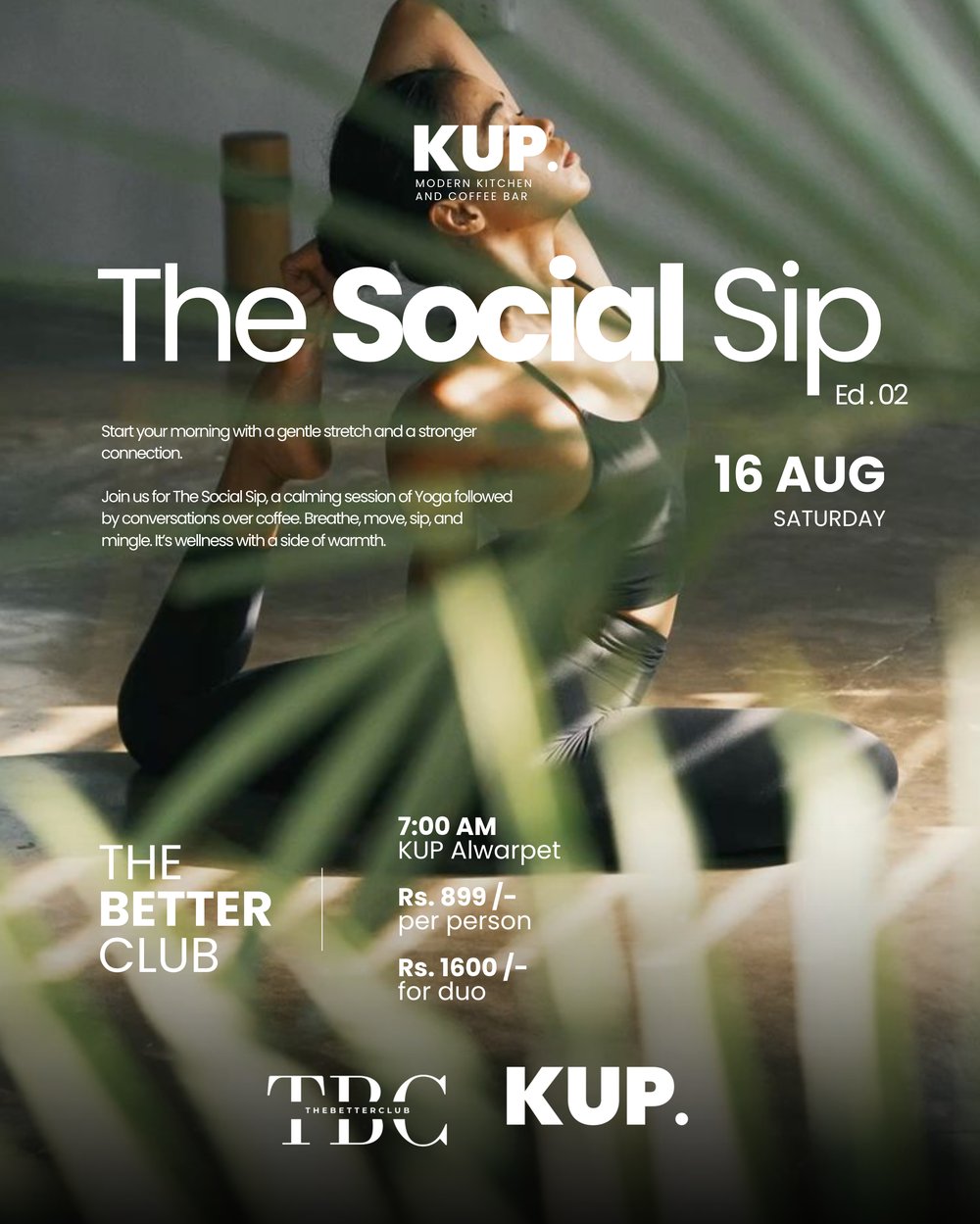 Poster for THE SOCIAL SIP