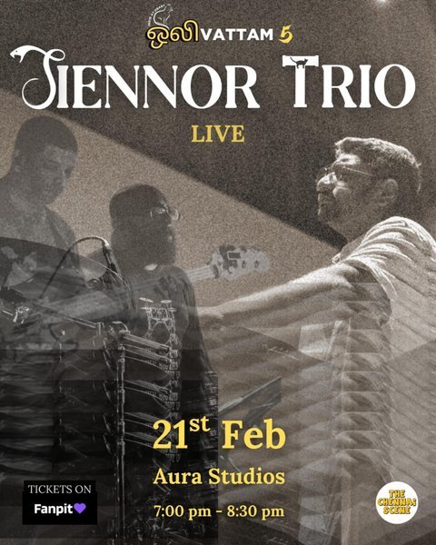 Poster for Siennor Trio LIVE - Oli Vattam 5